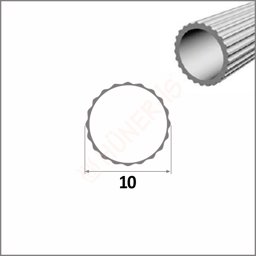 10mm ALÜMİNYUM BEŞİK ÇITASI (3 Mt) için detaylı bilgi göster 10mm ALÜMİNYUM BEŞİK ÇITASI (3 Mt) resmi