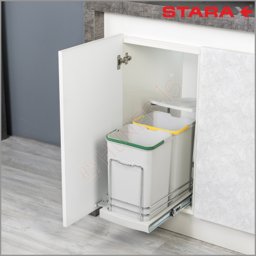 ST S-2392-G RAYLI ÇÖP K. PLASTİK 12+12 Lt için detaylı bilgi göster ST S-2392-G RAYLI ÇÖP K. PLASTİK 12+12 Lt resmi