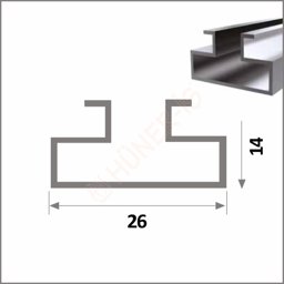 RAF PROFİLİ ORTA KAYIT (3 Mt) için detaylı bilgi göster RAF PROFİLİ ORTA KAYIT (3 Mt) resmi