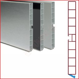 TEZGAH ALTI PVC BAZA PROFİLİ için detaylı bilgi göster TEZGAH ALTI PVC BAZA PROFİLİ resmi