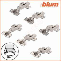 BLUM MENTEŞE FRENLİ - FRENSİZ (107 DERECE) için detaylı bilgi göster BLUM MENTEŞE FRENLİ - FRENSİZ (107 DERECE) resmi