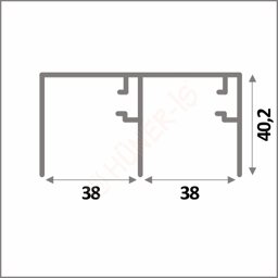 SÜRME KAPAK 035Ç ÜST RAYLARI için detaylı bilgi göster SÜRME KAPAK 035Ç ÜST RAYLARI resmi