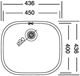 DOMİNOX 40*45 ALTTAN YAPIŞTIRMA EVİYE (0.60) resimleri