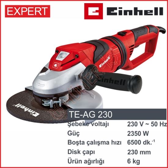 EİNHELL 230mm AVUÇ TAŞLAMA (TE-AG 230) resimleri