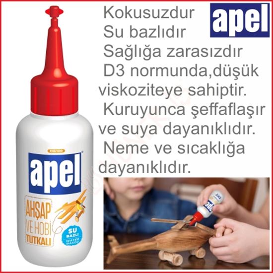 APEL HOBİ TUTKALI (100Gr) resimleri