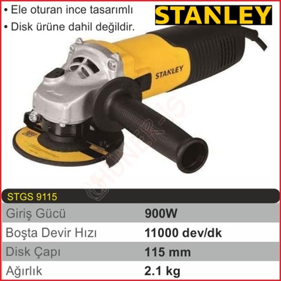 STANLEY 115mm AVUÇ TAŞLAMA (STGS 9115) resimleri