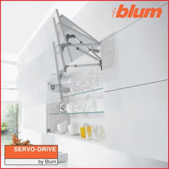 BLUM ÇİFT KAPAK ELEKTRİKLİ HF AVENTOS (SERVO DRIVE) resimleri