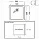 GLGE 40U KREM GRANİT EVİYE (TA) resimleri