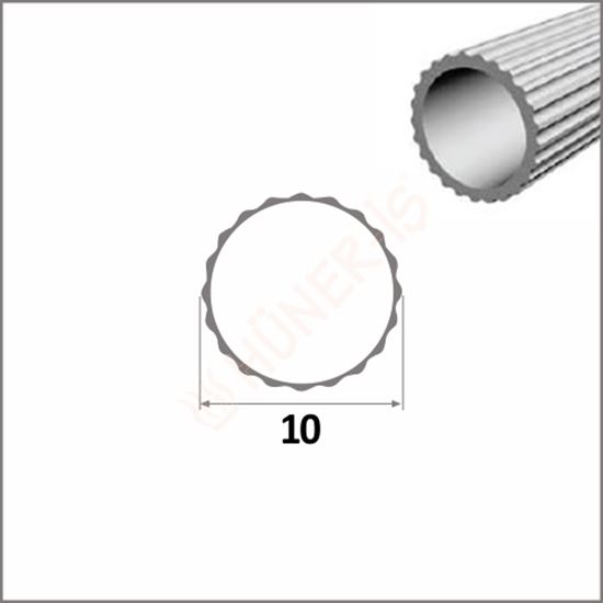 10mm ALÜMİNYUM BEŞİK ÇITASI (3 Mt) resimleri