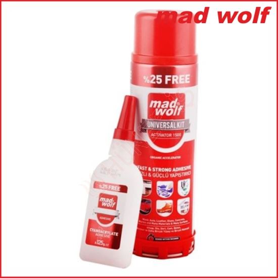 HIZLI YAPIŞTIRICI MADWOLF (500ml+125gr) resimleri
