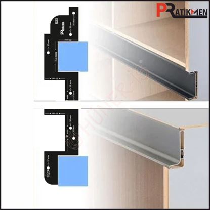 PRT GİZLİ KULP AÇMA ŞABLONU (SL0546) Resmi
