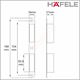 HAFELE KİLİT CEBİ (911.39.879) resimleri