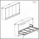 ACROBED YATAY TİP YATAK SETİ (TEK KİŞİLİK) (90x190) resimleri
