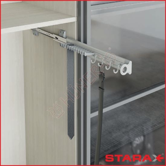 ST S-6555-G RAYLI ALÜMİNYUM KRAVATLIK + KEMERLİK SAĞ (-) resimleri