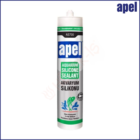 APEL AKVARYUM SİLİKONU ŞEFFAF (310Ml) (AS700) resmi