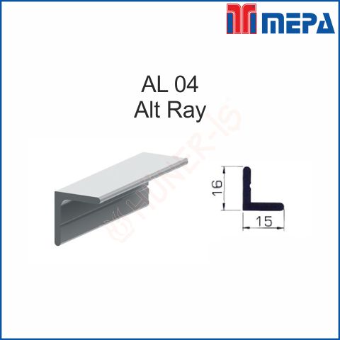 MP KATLANIR KAPAK ALT RAYI (2Mt) (AL 04) resmi