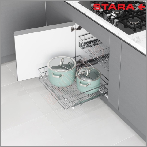 STARAX BAĞIMSIZ ÇEKMECE SEPETİ (TANDEM RAYLI FRENLİ) resmi