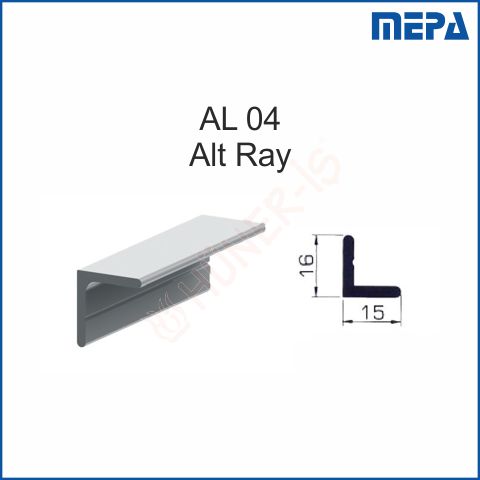 MP KATLANIR KAPAK ALT RAYI (2Mt) (AL 04) resmi
