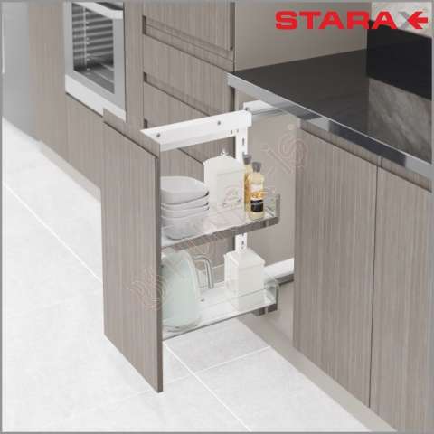STARAX TANDEM RAYLI ÜNİTE ŞİŞELİK (PREMİUM) resmi