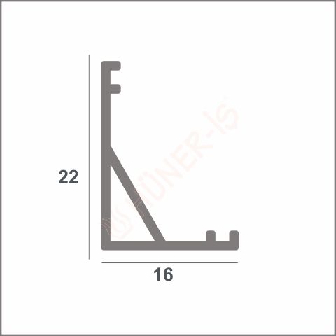 SM 6002 LED KANALI M.ELOKSAL 3mt resmi