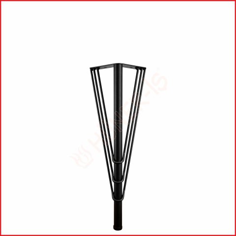 40cm VANESSA SİYAH AYAK resmi