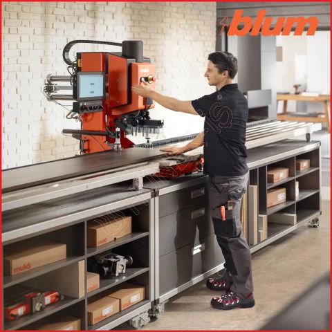 BLUM MİNİPRESS TOP (DELME VE MONTAJ MAKİNASI) resmi