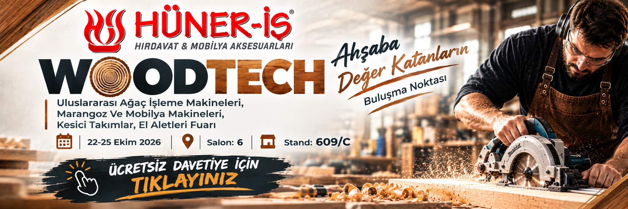 WOODTECH FUAR DAVETİYE